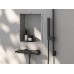 957.20BL Dušo galvutė Chrome, 1 funkcija, juoda
