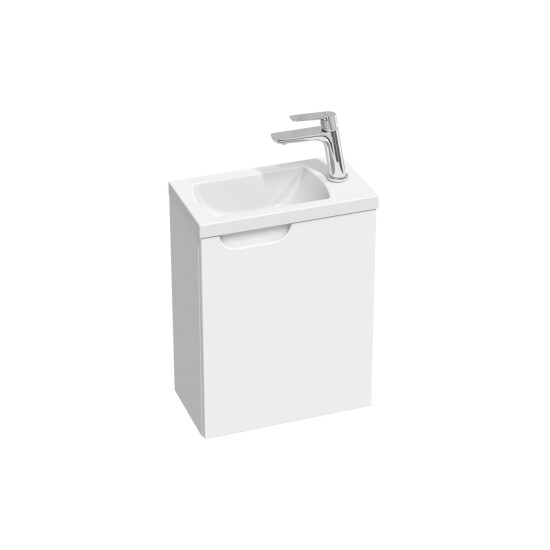 Praustuvas Classic II 40 Mini, tik su skyle maišytuvui, be perpildymo