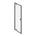 NDOP1-80 juoda+stiklas Transparent