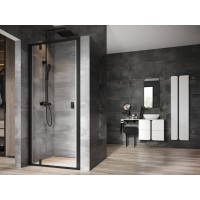 NDOP1-90 juoda+stiklas Transparent