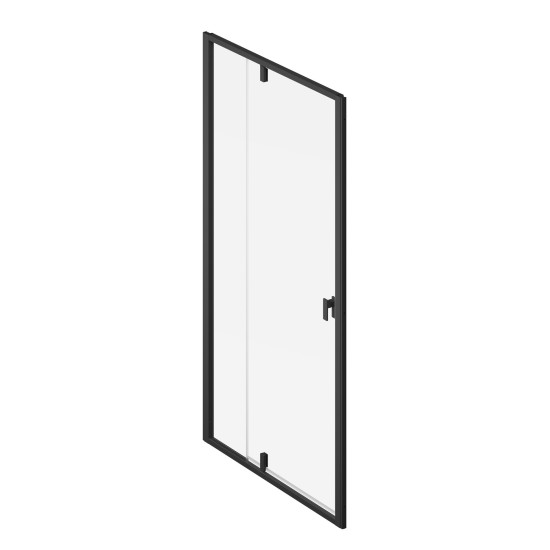 NDOP2-110 juoda+stiklas Transparent