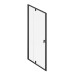NDOP2-120 juoda+stiklas Transparent