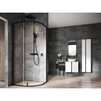 NSKK3 100x100, juoda+stiklas Transparent