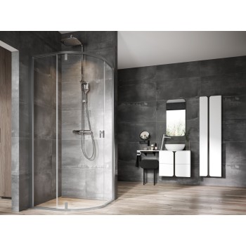NSKK3 90x90, satinas+stiklas Transparent NSKK3 90x90, satinas+stiklas Transparent