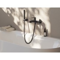 PU 022.20BLM Vonios sieninis maišytuvas be dušo komlekto, 150 mm, matinės juodos