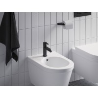 PU 055.20BLM Bidė maišytuvas 151 mm su dugno vožtuvu ClickClack, matinės juodos