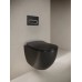 Chrome WC valdymo mygtukas, juodas