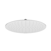 984.02CR Apvali dušo galvutė, 400 mm, chrom
