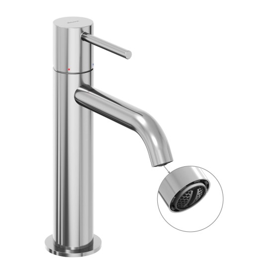 ES 012.00CR Praustuvo maišytuvas 190 mm be dugno vožtuvo, chromas