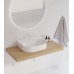 ES 012.10WV Praustuvo maišytuvas 190 mm be dugno vožtuvo, White Velvet