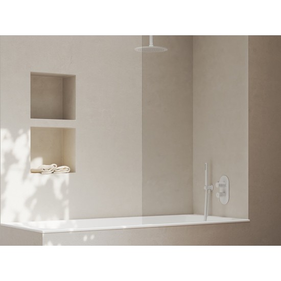 704.11WV Dušo galvutės išvadas 30 cm, White Velvet