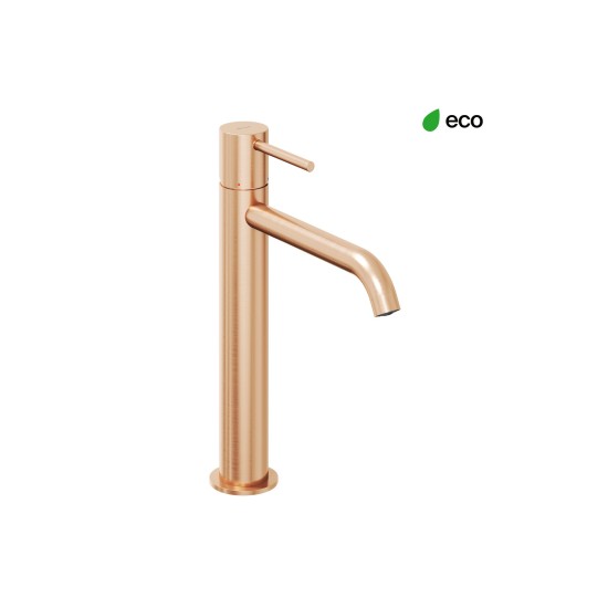 ES 014.60RGB Praustuvo maišytuvas 250 mm be dugno vožtuvo, šlifuoto rožinio aukso