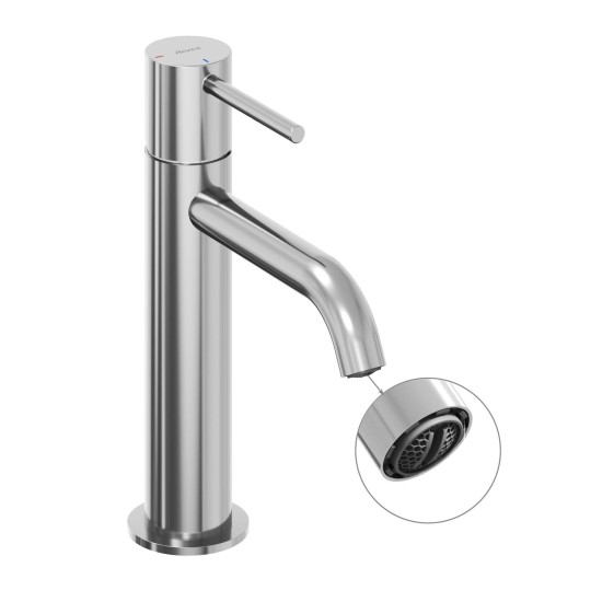 ES 012.01CR Praustuvo maišytuvas BeCool 190 mm be dugno vožtuvo, chromas