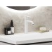 ES 012.11WV Praustuvo maišytuvas BeCool 190 mm be dugno vožtuvo, White Velvet