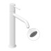 ES 014.11WV Praustuvo maišytuvas BeCool 250 mm be dugno vožtuvo, White Velvet