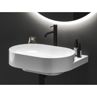 ES 014.21BLM Praustuvo maišytuvas BeCool 250 mm be dugno vožtuvo, matinės juodos