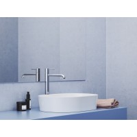 ES 015.01CR Praustuvo maišytuvas BeCool 340 mm be dugno vožtuvo, chromas