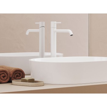 ES 015.11WV Praustuvo maišytuvas BeCool 340 mm be dugno vožtuvo, White Velvet ES 015.11WV Praustuvo maišytuvas BeCool 340 mm be dugno vožtuvo, White Velvet