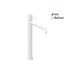 ES 015.11WV Praustuvo maišytuvas  BeCool 340 mm be dugno vožtuvo, White Velvet