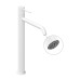 ES 015.11WV Praustuvo maišytuvas  BeCool 340 mm be dugno vožtuvo, White Velvet