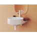 ES 015.11WV Praustuvo maišytuvas  BeCool 340 mm be dugno vožtuvo, White Velvet