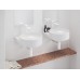 EL 014.11WV Praustuvo maišytuvas BeCool 220 mm be dugno vožtuvo, White Velvet