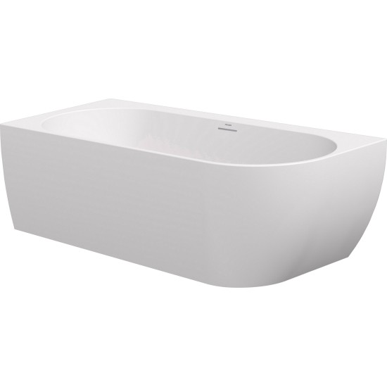Vonia Freedom Corner 170x80 K, laisvai pastatoma, balta, sifono dangtelis baltos/juodos/chromo spalvos