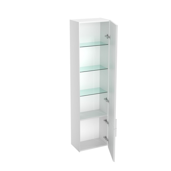 SB Clear II 40 D aukšta spintelė balta