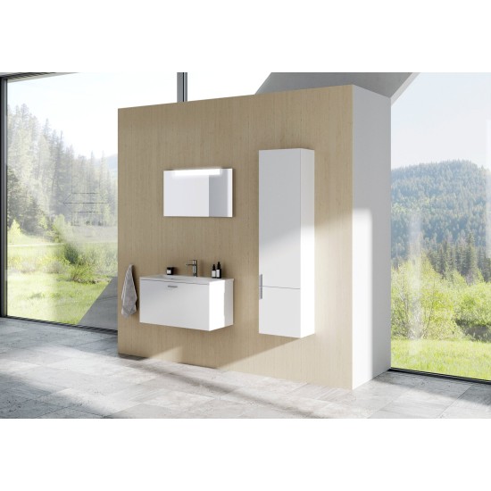 SB Clear II 40 D aukšta spintelė balta