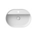 Keraminis praustuvas Ceramic Slim Shelf O 55, baltas
