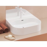 Keraminis praustuvas Ceramic Slim Wall O 55, baltas