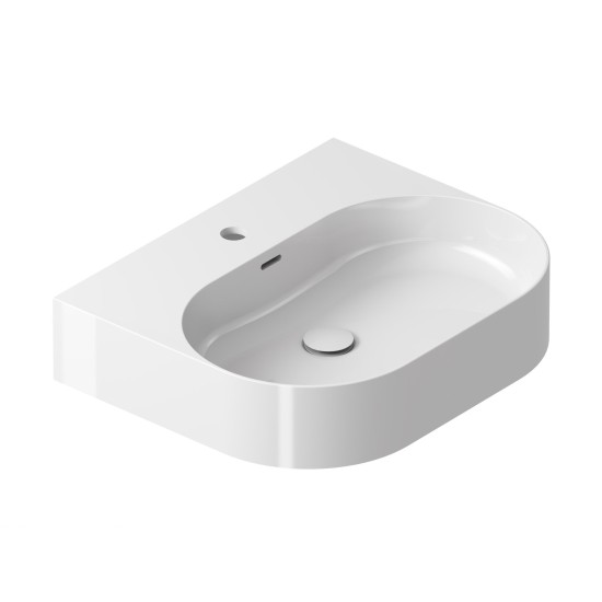 Keraminis praustuvas Ceramic Slim Wall O 55, baltas
