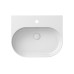 Keraminis praustuvas Ceramic Slim Wall O 55, baltas