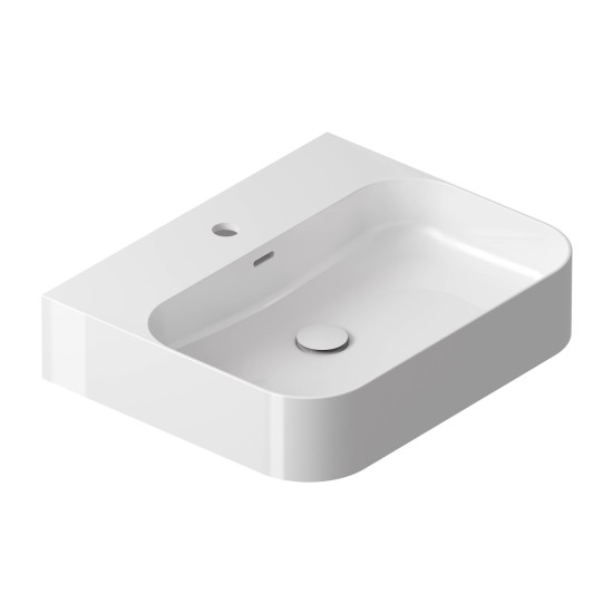 Keraminis praustuvas Ceramic Slim Wall R 55, baltas