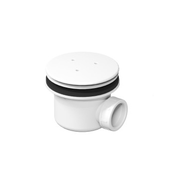 Dušo padėklo sifonas Professional 90 mm, baltas matinis Dušo padėklo sifonas Professional 90 mm, baltas matinis