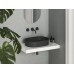Keraminis praustuvas Ceramic Slim O 55, matinės juodos