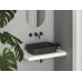 Keraminis praustuvas Ceramic Slim R 55, matinės juodos