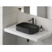 Keraminis praustuvas Ceramic Slim R 55, matinės juodos