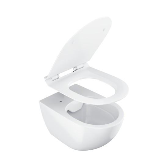WC unitazo dangtis Vita, baltas