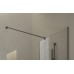 Walk-In Air Wall 120, juodas+stiklas Transparent