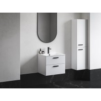 SB Chrome II 39 D, balta, rankenėlė 152 mm, juoda