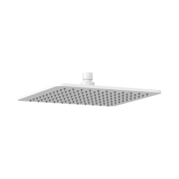 986.10WHM Kvadratine dušo galvutė, 250x250 mm, baltas matinis 986.10WHM Kvadratine dušo galvutė, 250x250 mm, baltas matinis