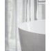 Vonia Freedom O Tec 170x77, laisvai pastatoma, matinis balta/balta, sifono dangtelis baltos/juodos/chromo spalvos