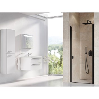 CSD1 80, juoda+stiklas Transparent CSD1 80, juoda+stiklas Transparent