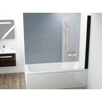 CVS1 80 D, juoda+stiklas Transparent