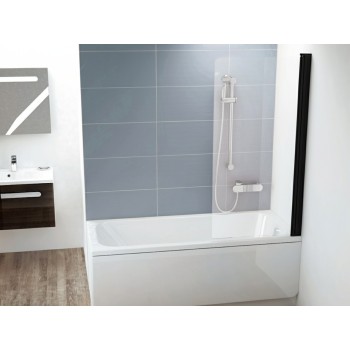 CVS1 80 D, juoda+stiklas Transparent