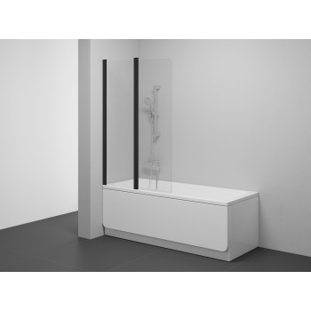CVS2 100 K juoda+stiklas Transparent