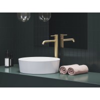 ES 015.61GLB Praustuvo maišytuvas 340 mm be dugno vožtuvo, šlifuoto aukso
