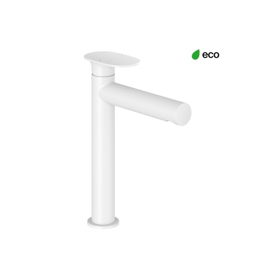 SG 014.10WHM Praustuvo maišytuvas 255 mm be dugno vožtuvo, baltas matinis