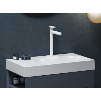 SG 015.10WHM Praustuvo maišytuvas 315 mm be dugno vožtuvo, baltas matinis